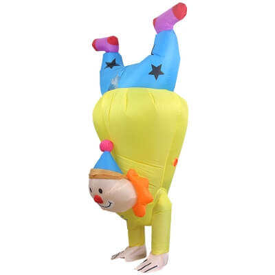 Надувной карнавальный костюм Клоун-2