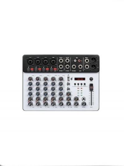 Микшерный пульт 8-ми канальный MixMaster-2