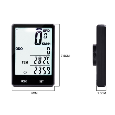 Велокомпьютер беспроводной 2.8''-6